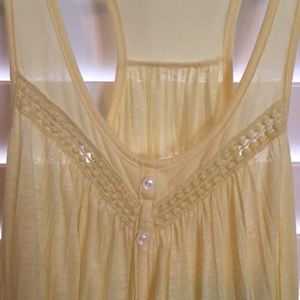 American Eagle Outfitters Tops - Boho racerback tank with crochet detail American Eagle Outfitters Tops - Boho racerback tank with crochet detail